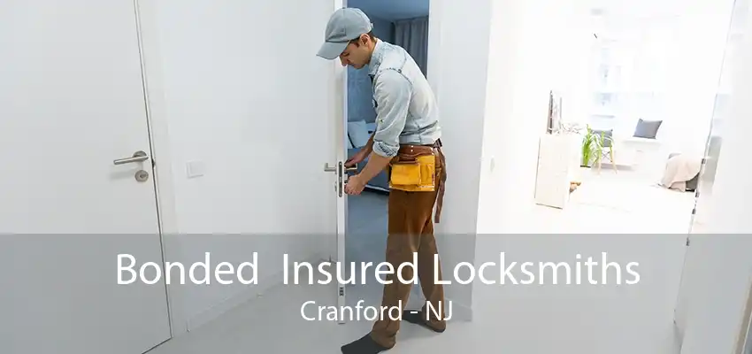 Bonded  Insured Locksmiths Cranford - NJ